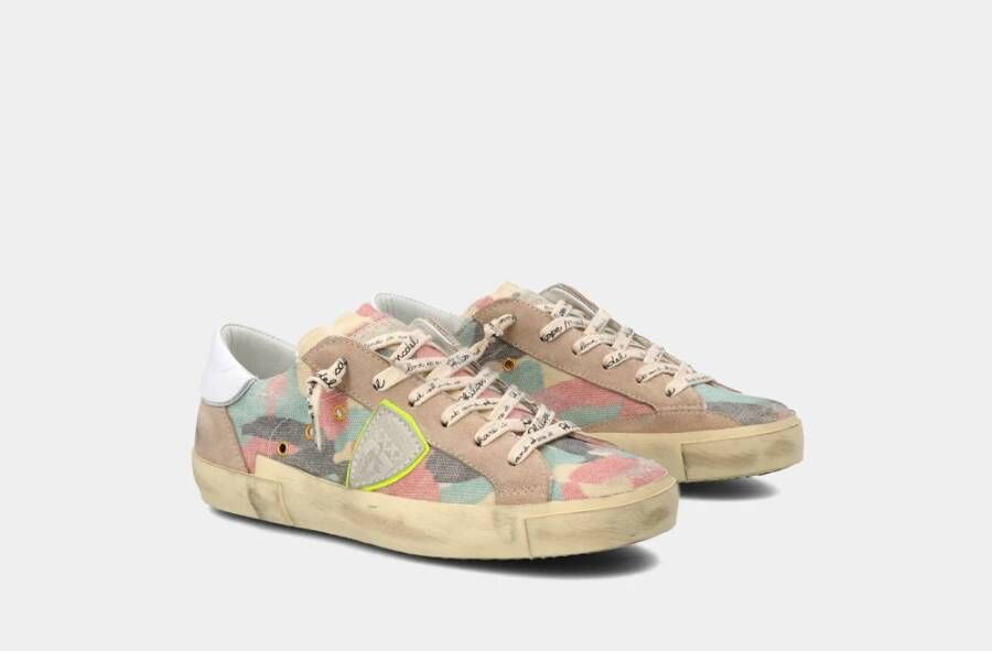 Philippe Model Prsx Camouflage Sneakers Meerkleurig Dames