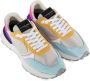 Philippe Model Multicolor Nylon Sneakers met Suède en Leren Details Meerkleurig Dames - Thumbnail 4
