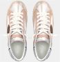 Philippe Model Dames Sneakers met Glitter Stijlvol en Comfortabel Pink Dames - Thumbnail 7