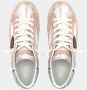 Philippe Model Dames Sneakers met Glitter Stijlvol en Comfortabel Roze Dames - Thumbnail 7