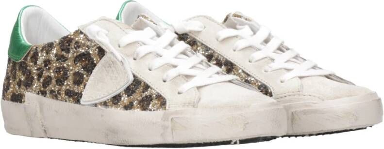 Philippe Model Glitterende Clubbing Sneakers Meerkleurig Dames