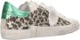 Philippe Model Glitter Sneakers met dierenprint en gelamineerde details Multicolor Dames - Thumbnail 4