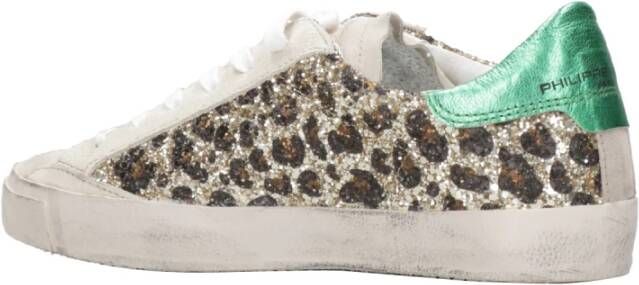 Philippe Model Glitterende Clubbing Sneakers Meerkleurig Dames