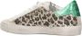 Philippe Model Glitter Sneakers met dierenprint en gelamineerde details Multicolor Dames - Thumbnail 5