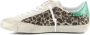 Philippe Model Glitter Sneakers met dierenprint en gelamineerde details Multicolor Dames - Thumbnail 11