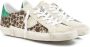 Philippe Model Glitter Sneakers met dierenprint en gelamineerde details Multicolor Dames - Thumbnail 12