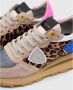 Philippe Model Sneakers Tropez Haute low vrouwen Beige Dames - Thumbnail 10