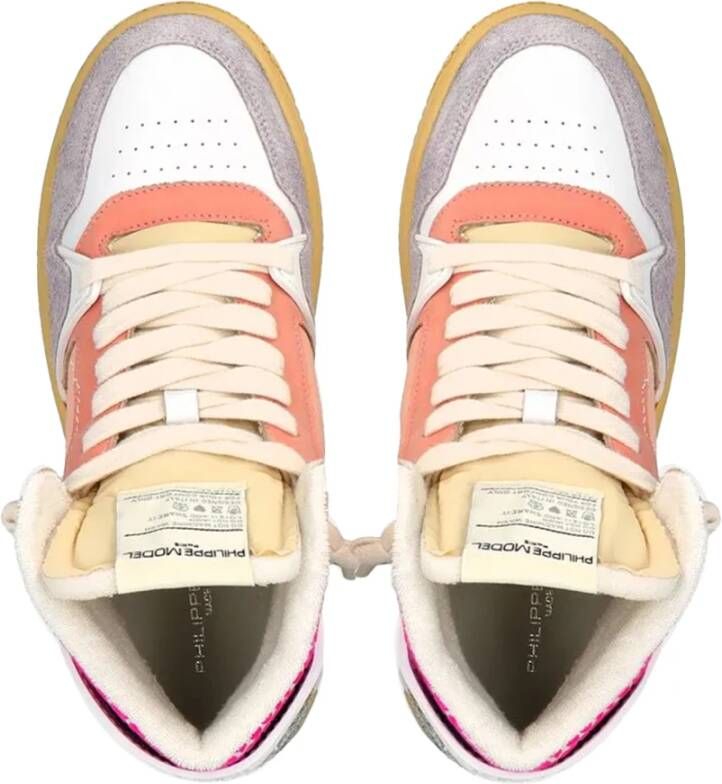 Philippe Model Innovatieve MultiColour Sneakers Meerkleurig Dames