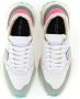 Philippe Model Fuxia Heel Sneaker van Gewassen Leer en Suède Multicolor Dames - Thumbnail 15
