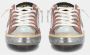 Philippe Model Witte Leren Sneaker met Suède Inzetstukken Multicolor Dames - Thumbnail 3