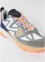 Philippe Model Paris Sneakers met logopatch Grijs - Thumbnail 3