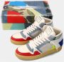 Philippe Model Sneakers La Grande Mid Rise Sneaker Multicolor Heren - Thumbnail 9
