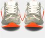 Philippe Model Groene Noos Sneakers met Contrasterend Hiel Detail Green Heren - Thumbnail 4