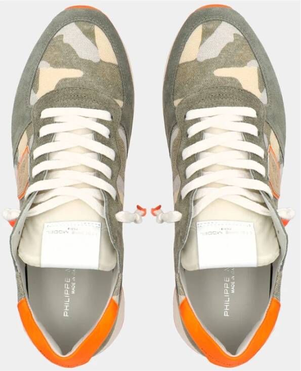 Philippe Model Trpx Camouflage Sneaker Meerkleurig Heren