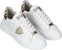 Philippe Model Dierenprint Lage Top Sneakers White Dames - Thumbnail 6