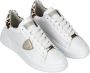 Philippe Model Dierenprint Lage Top Sneakers White Dames - Thumbnail 12
