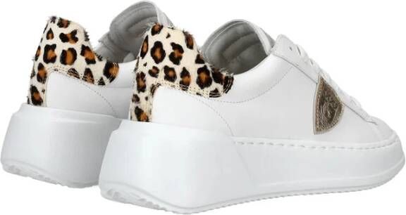 Philippe Model Sneakers met dierenprint White Dames
