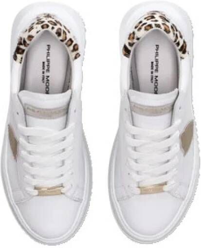 Philippe Model Sneakers met dierenprint White Dames