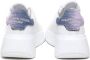 Philippe Model Witte+Lichtblauwe Sneakers met Metallic Accenten White Dames - Thumbnail 10