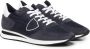 Philippe Model men's shoes suede trainers sneakers Trpx Blauw Heren - Thumbnail 8