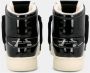 Philippe Model Sneakers Mid Lyon Zwart Dames - Thumbnail 4