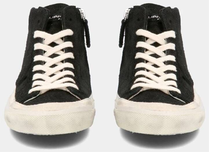 Philippe Model Sneakers Mid Plaisir Zwart Dames
