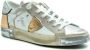 Philippe Model Dames Sneakers met Glitter Stijlvol en Comfortabel Roze Dames - Thumbnail 2