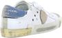 Philippe Model Italiaanse Sneakers met Contrasterend Hiel Detail White Dames - Thumbnail 7