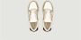 Philippe Model Wit Goud Lyon Lage Sneakers Multicolor Dames - Thumbnail 10