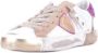 Philippe Model Wit Fuchsia Leren Sneakers Street Style Multicolor Dames - Thumbnail 12