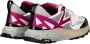 Philippe Model Rocx Sneakers Wit en Cyclamen White Dames - Thumbnail 3