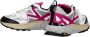 Philippe Model Rocx Sneakers Wit en Cyclamen White Dames - Thumbnail 5