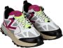 Philippe Model Rocx Sneakers Wit en Cyclamen White Dames - Thumbnail 12