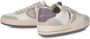 Philippe Model Geperforeerde kalfsleren sneakers Wit Lila White Dames - Thumbnail 5