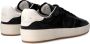 Philippe Model Zwarte leren sneakers met suède inzetstukken Black Heren - Thumbnail 8