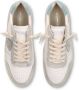 Philippe Model Vintage Basketbal Geïnspireerde Sneakers Wit Lichtblauw White Heren - Thumbnail 5