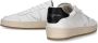Philippe Model Witte en zwarte leren lage sneakers White Dames - Thumbnail 6