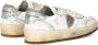PHILIPPE MODEL Lage Sneakers Dames Nice Low Woman Maat: 39 Materiaal: Leer Kleur: Wit - Thumbnail 5
