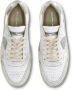 Philippe Model Vintage Leren Sneakers Wit White Heren - Thumbnail 7