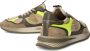 Philippe Model Olympique Leren en Stoffen Sneakers Multicolor Heren - Thumbnail 2