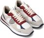Philippe Model Witte Veterschoenen met Logo Patch White Heren - Thumbnail 2