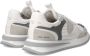 Philippe Model Lage Witte Grijze Sneaker Geborduurd Mesh White Heren - Thumbnail 8
