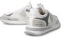 Philippe Model Lage Witte Grijze Sneaker Geborduurd Mesh White Heren - Thumbnail 11