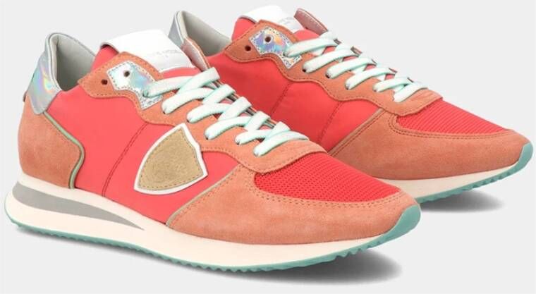 Philippe Model Trpx Woman Hardloopschoen Oranje Dames