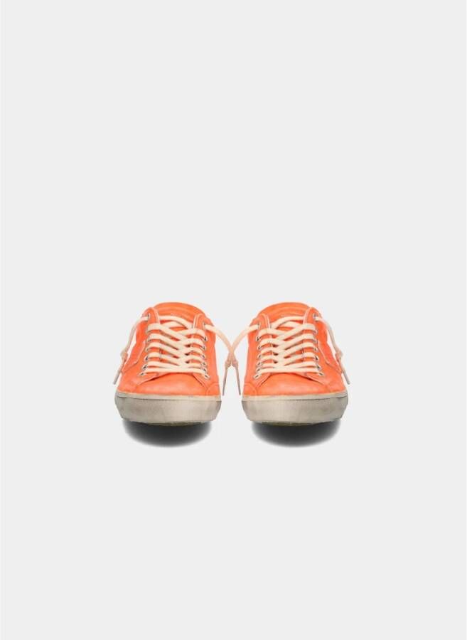 Philippe Model Ambachtelijke Prsx Sneakers Oranje Heren