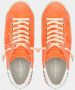 Philippe Model Ambachtelijke Oranje Suède Sneakers Orange Heren - Thumbnail 12