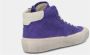 Philippe Model Paarse Suède Vintage Sneaker Purple Dames - Thumbnail 11
