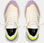 Philippe Model Sneakers Lage sneakers Leer Antibes neon Paars - Thumbnail 6