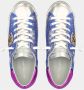 Philippe Model Casual Suède Lage Sneakers Multicolor Dames - Thumbnail 3