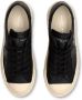 Philippe Model Lage Haute Sneakers Effen Patroon Veters Black Dames - Thumbnail 11